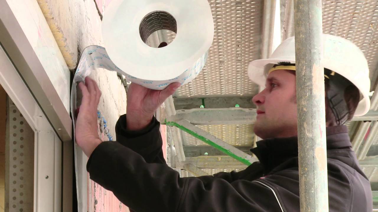 SIGA Fentrim IS 2 - For wind- and rain-tight bonding of window and door frames to solid masonry