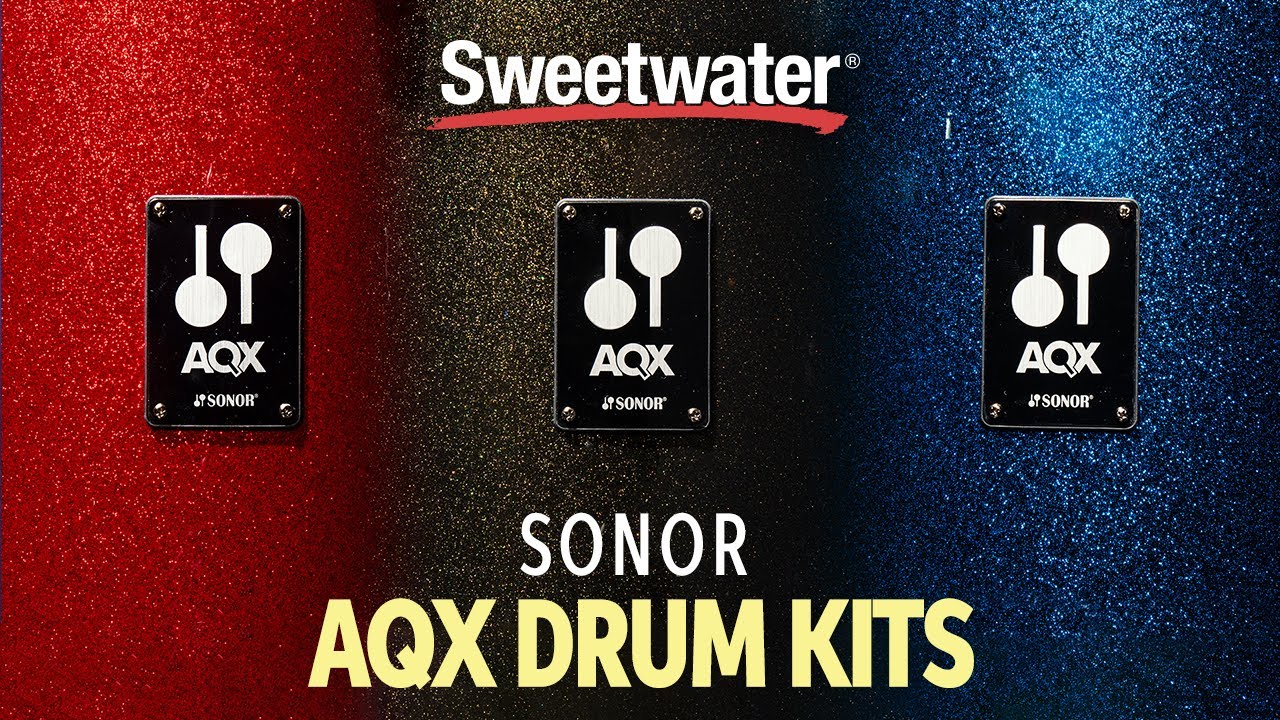 Sonor Drums: Jazz, Jungle, and Micro AQX Drum Kits