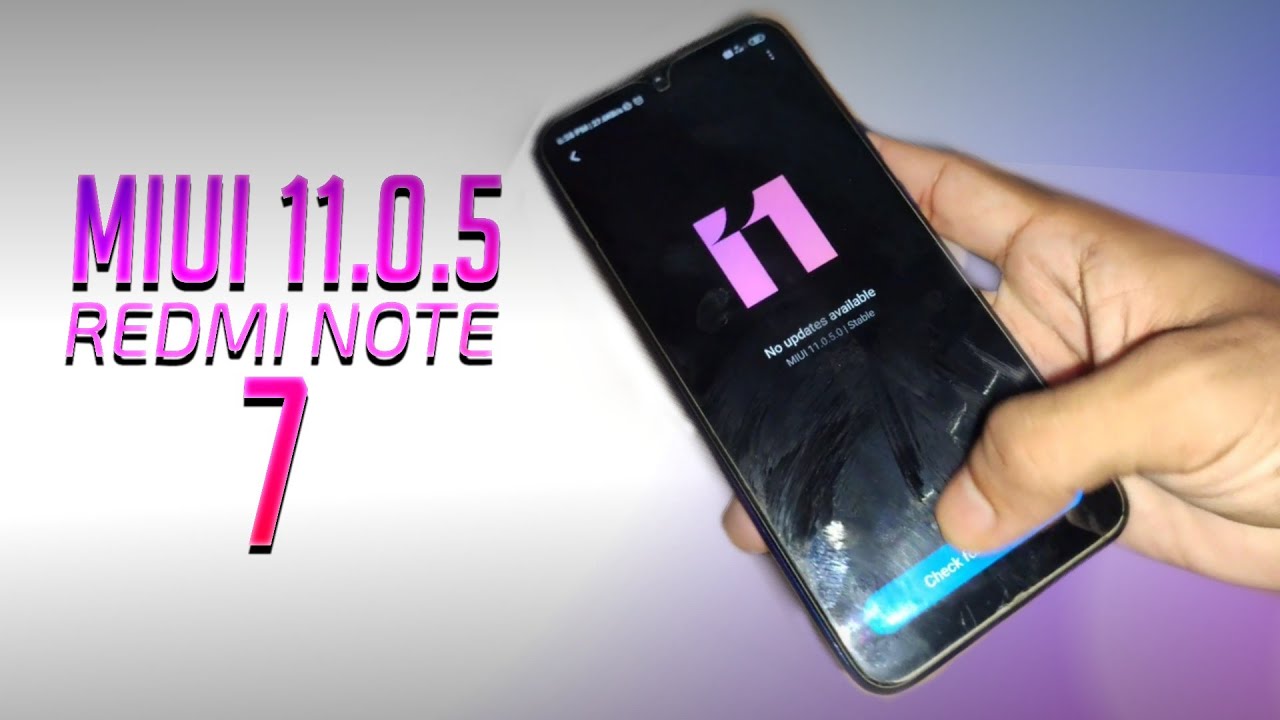 Redmi Note 7 Miui 11 Stable Update | Download & Install Manually