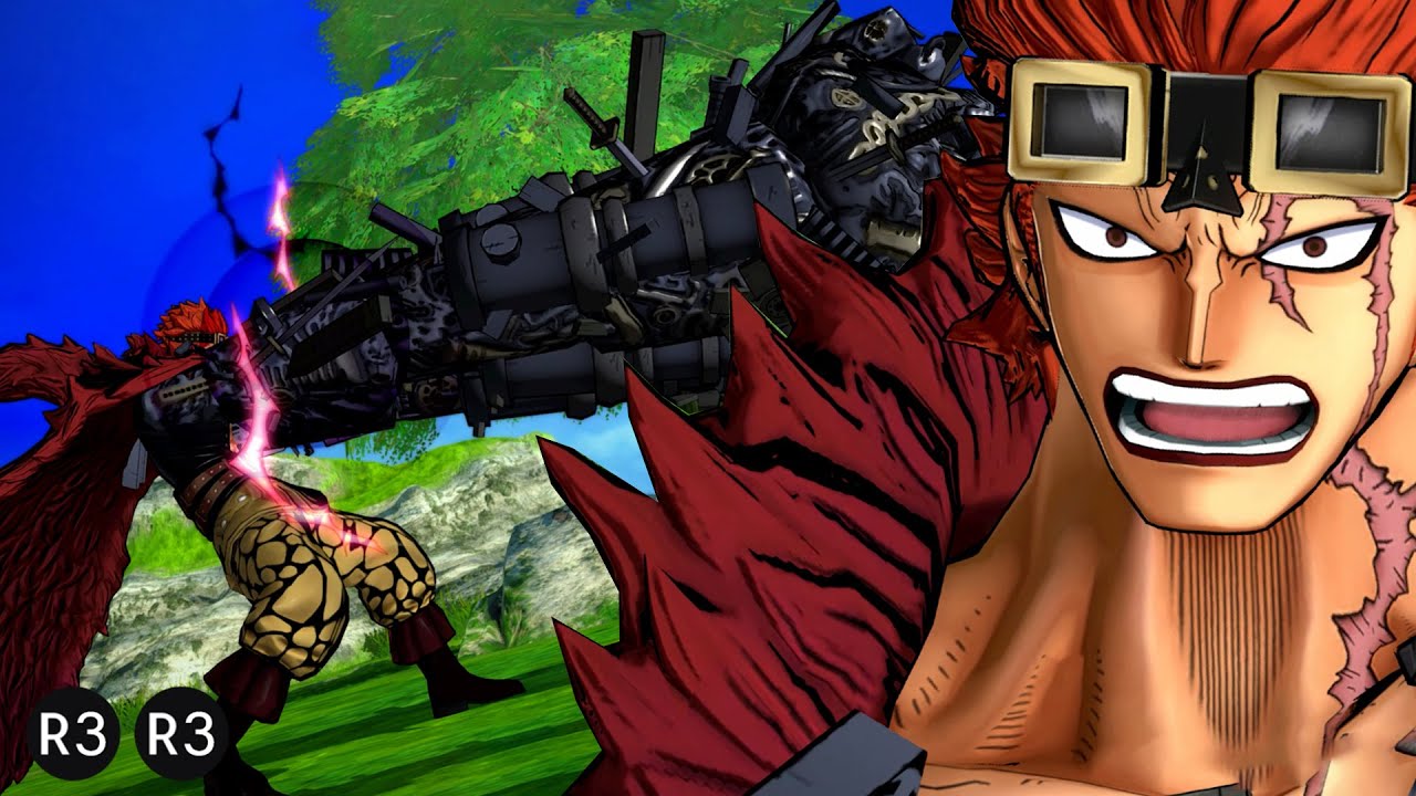 One Piece Burning Blood - Eustass Kid Complete Moveset