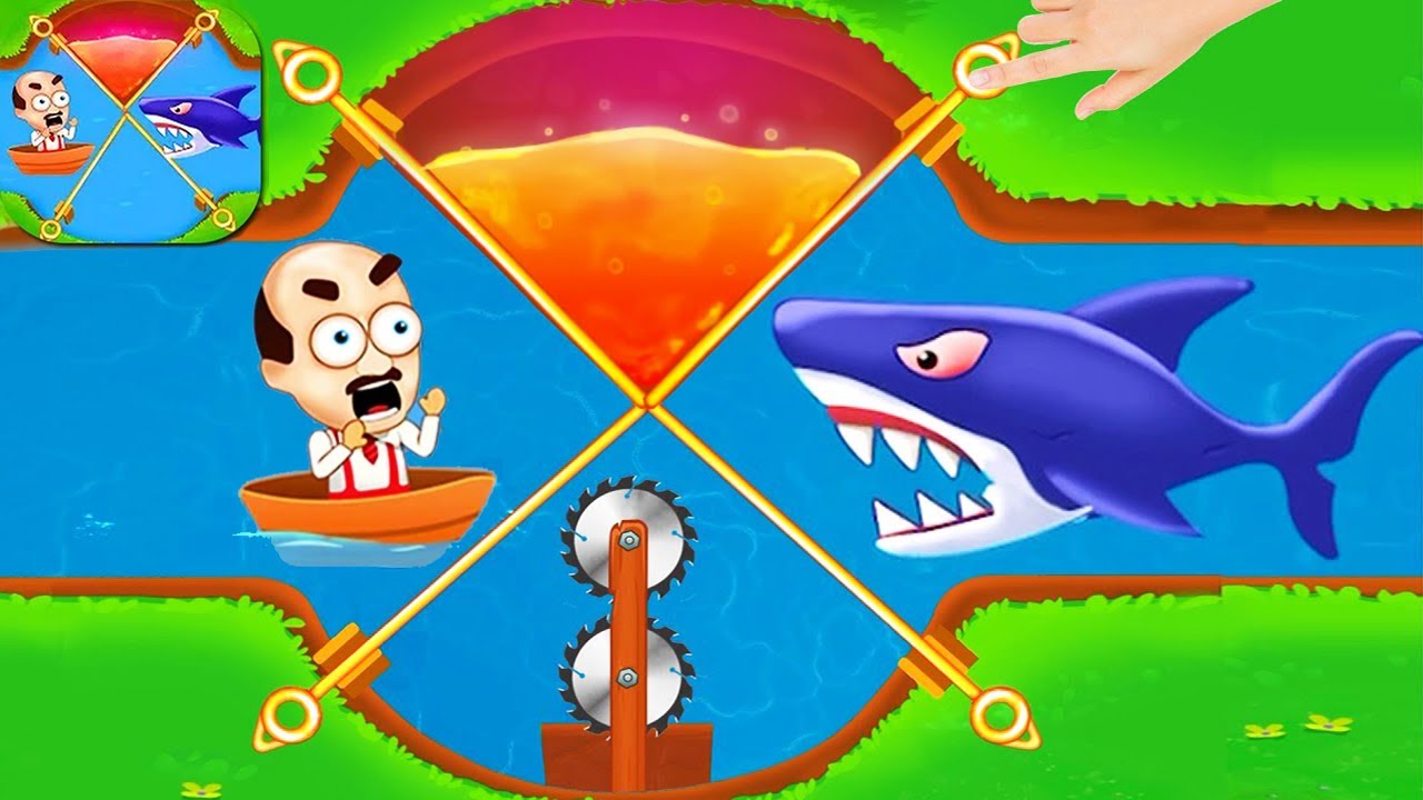 Save Daddy &ndash; Pull Him Out Game - Android Gameplay Walkthrough Part 1 Levels 1-25 All Levels Solution