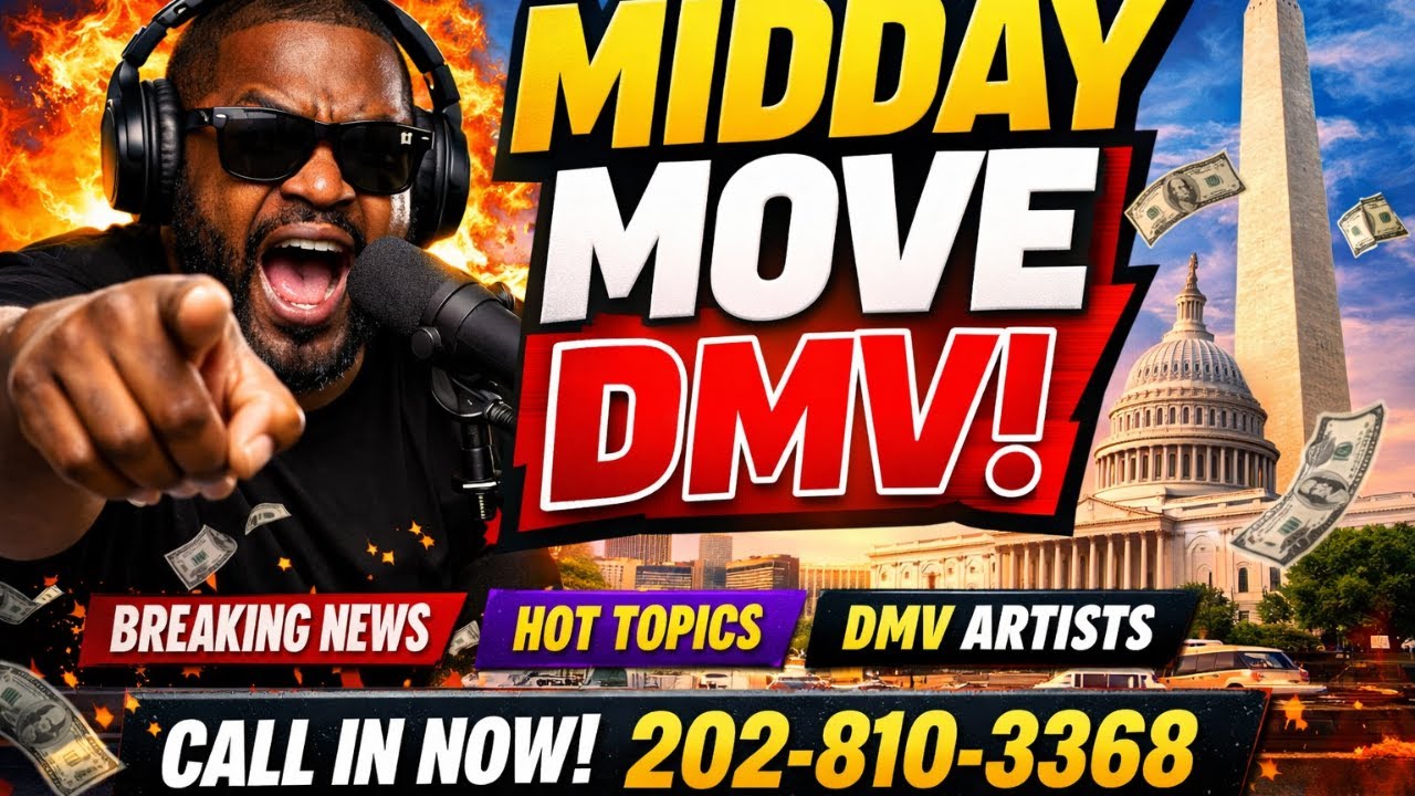 Artists Getting Finessed? 🚨 Midday Move DMV LIVE | Breaking News + Submissions