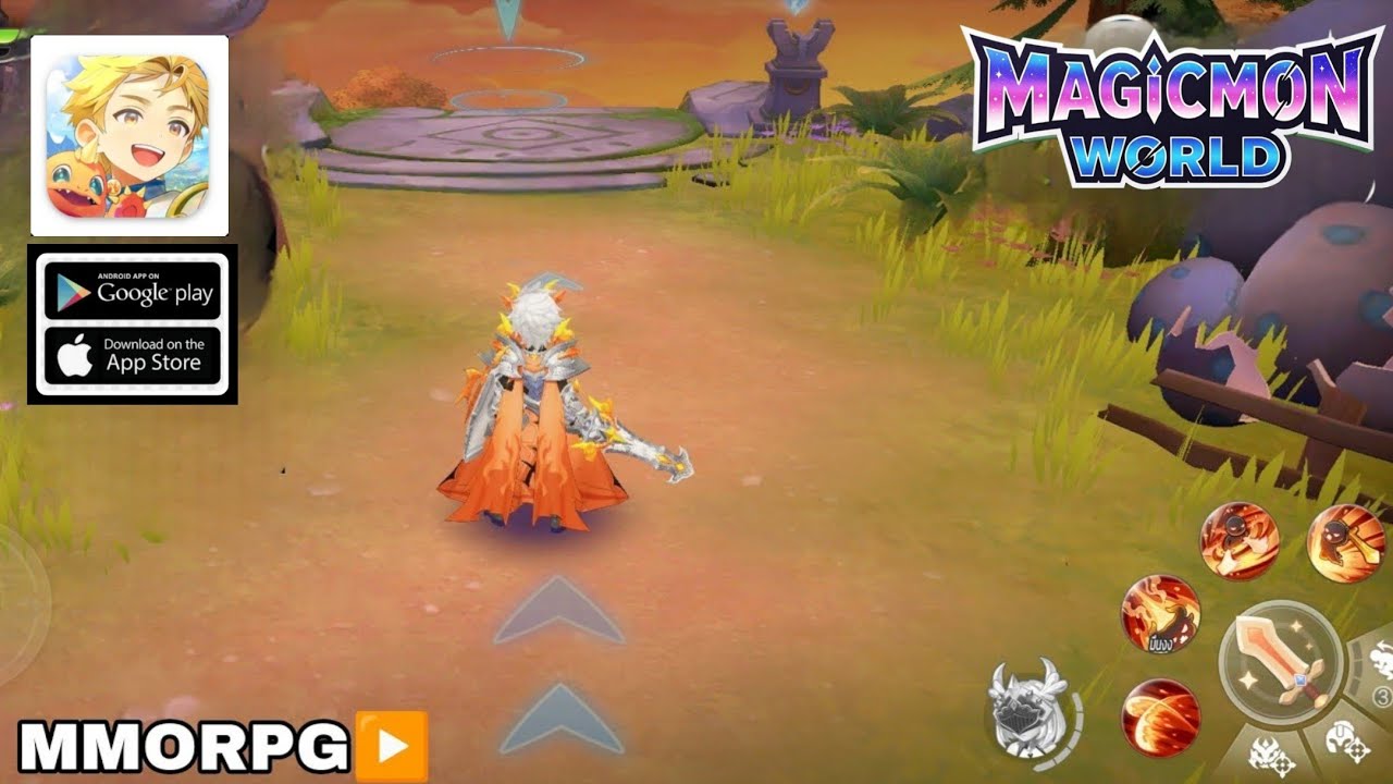 MAGICMON WORLD GAMEPLAY NEW MMORPG FOR MOBILE 