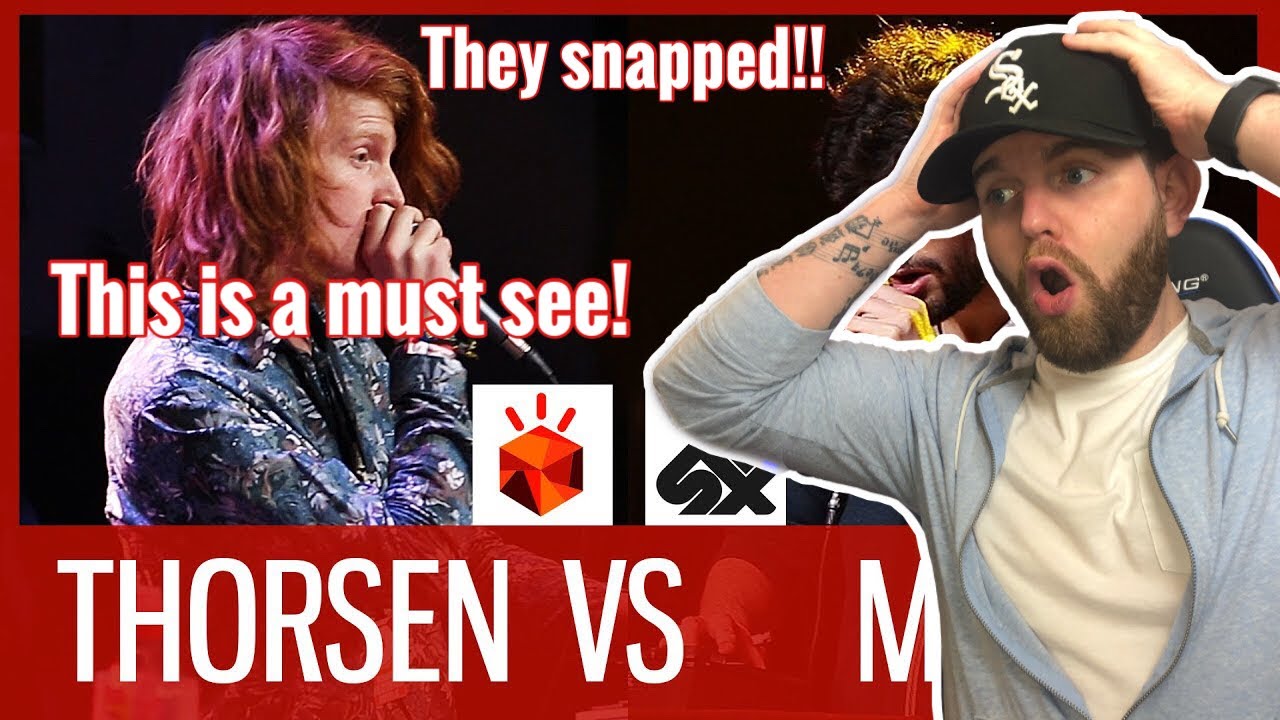 [Industry Ghostwriter] Reacts to: THORSEN vs MB14- Grand Beatbox LOOPSTATION Battle Semi Final 😳
