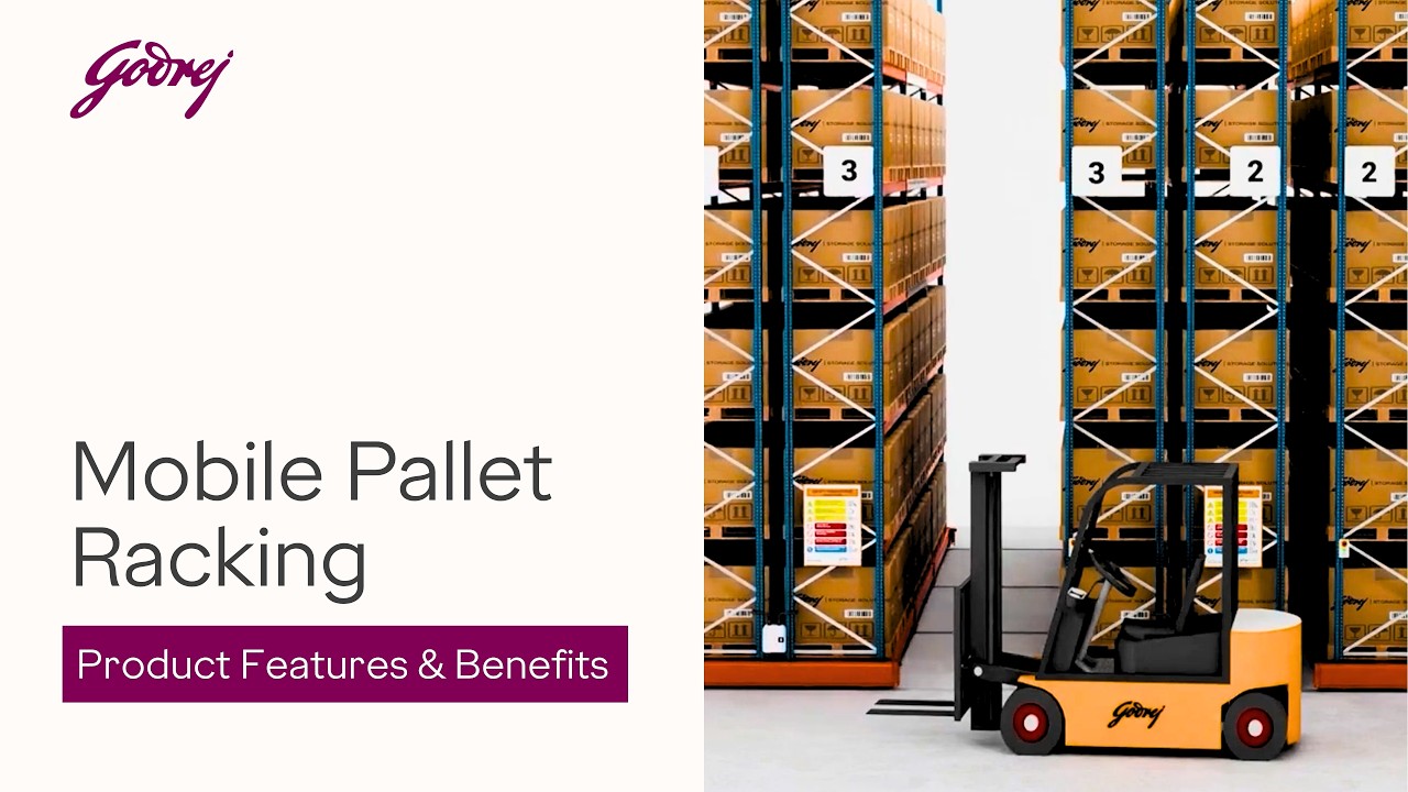 Mobile Pallet Racking - Product Features