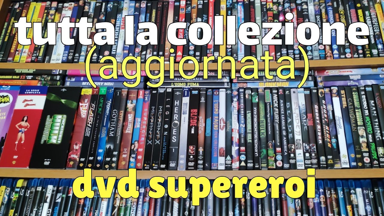 Collezione film supereroi