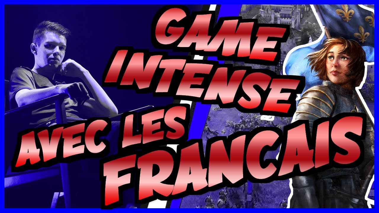 Age of Empires 4 : Game intense avec les Français !!!