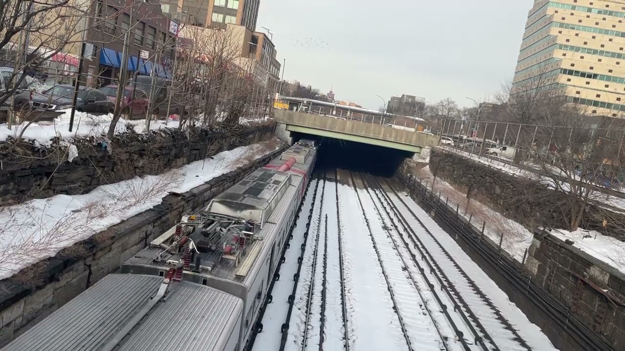 MNRR: #M8 on TK 4 Via the Harlem Line to Grand Central Terminal at Park Avenue/E188th Street