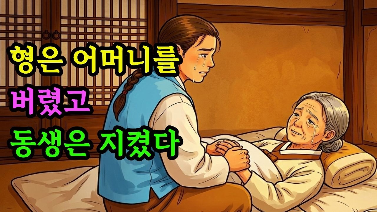 산삼 판 돈 전부 줬는데 형이 엄마를 버렸다 | 두 형제의 운명이 갈린 이유 #옛날이야기 #전래동화 #설화 #오디오북