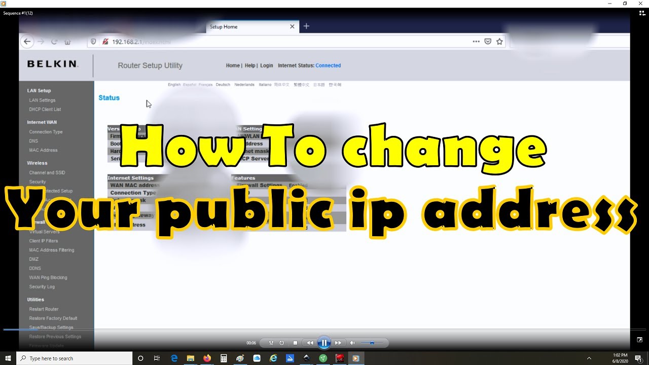 How to change your IP address with Spectrum and More