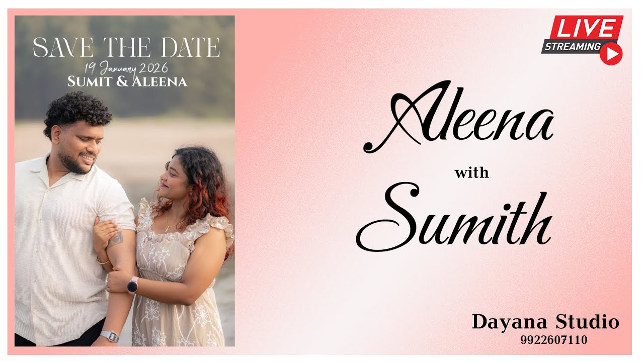 Aleena with Sumith | 19th Jan 2026 | DAYANA STUDIO | LIVE