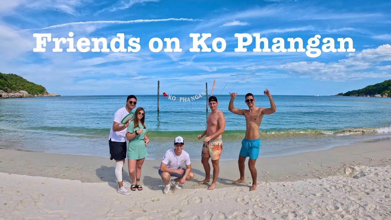 Friends on Ko Phangan, Thailand