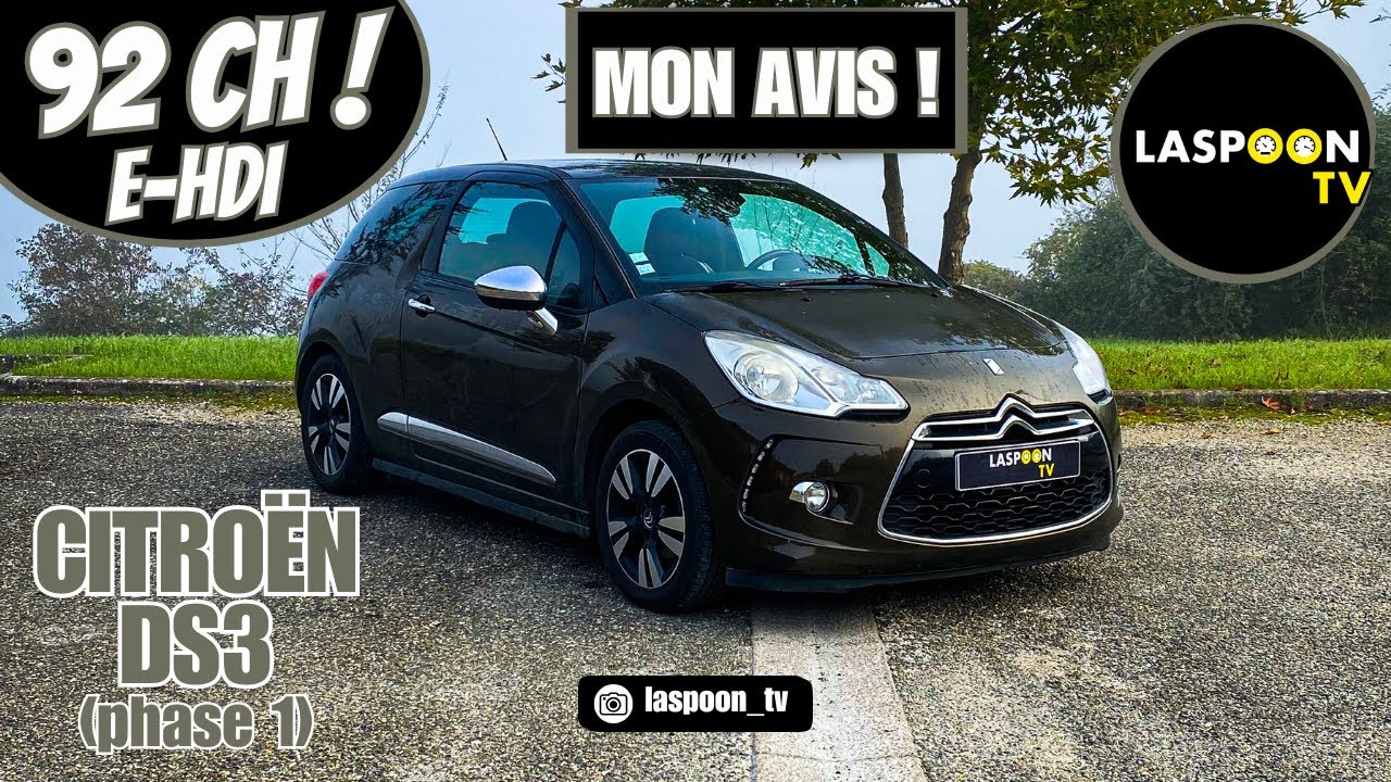 J'essaye la CITROËN DS3 E-HDI, MON AVIS ! 😅