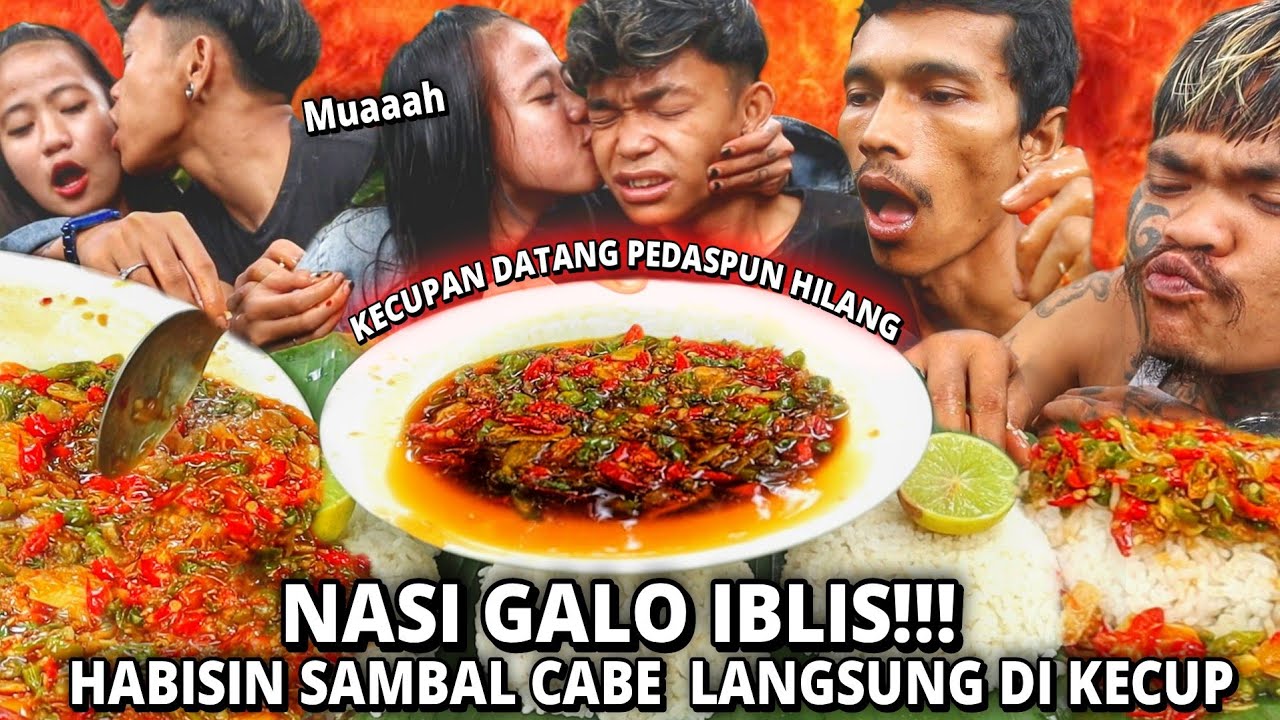 NASI GALO IBLIS TABUR SAMBEL 3 KILO - KECUPAN DATANG PEDAS PUN HILANG