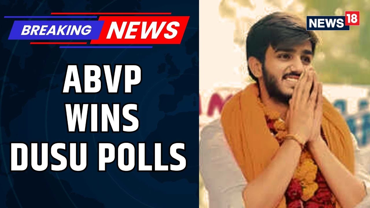 ABVP Dominates Delhi University Student Union Elections, HM Shah Congratulates Members | News18