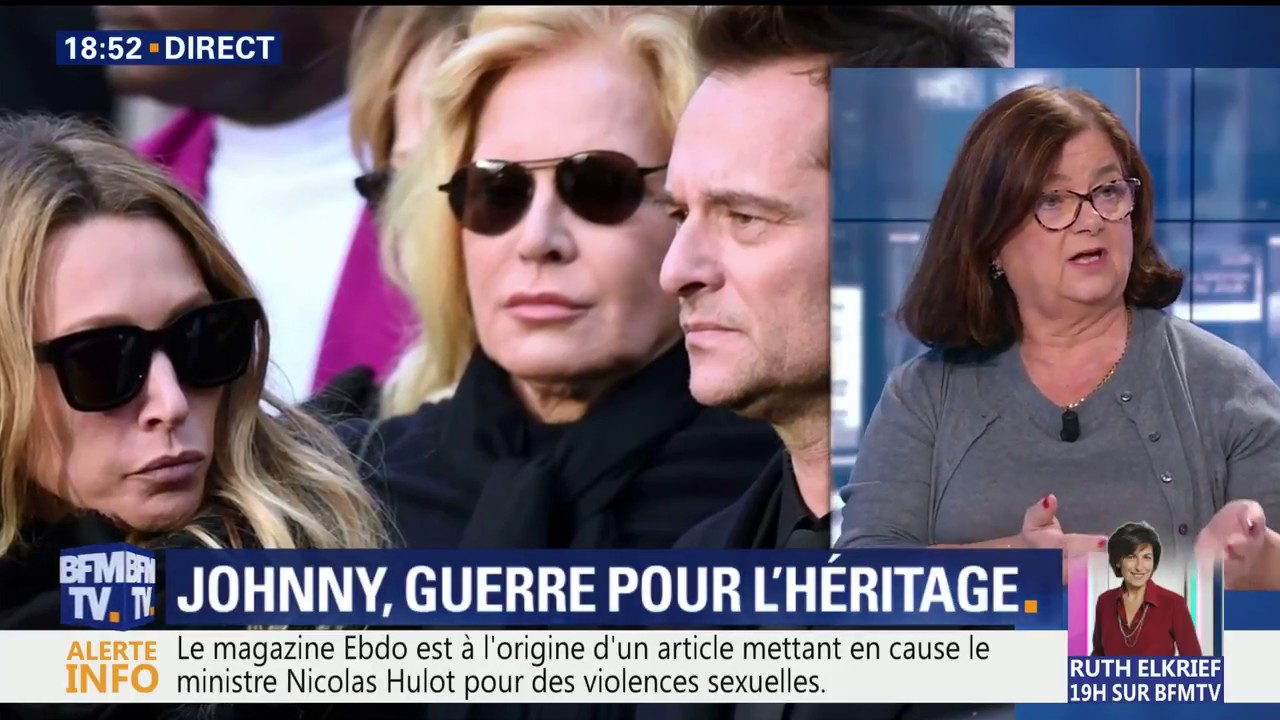 Le conflit autour du testament de Johnny Hallyday expliqué par Marie-Christine Cazals