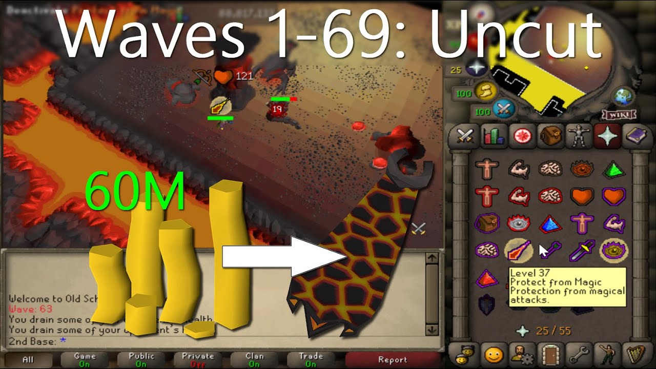 Full Off-Task ACB Inferno run on a 60 Attack Zerker - 60M Setup - OSRS