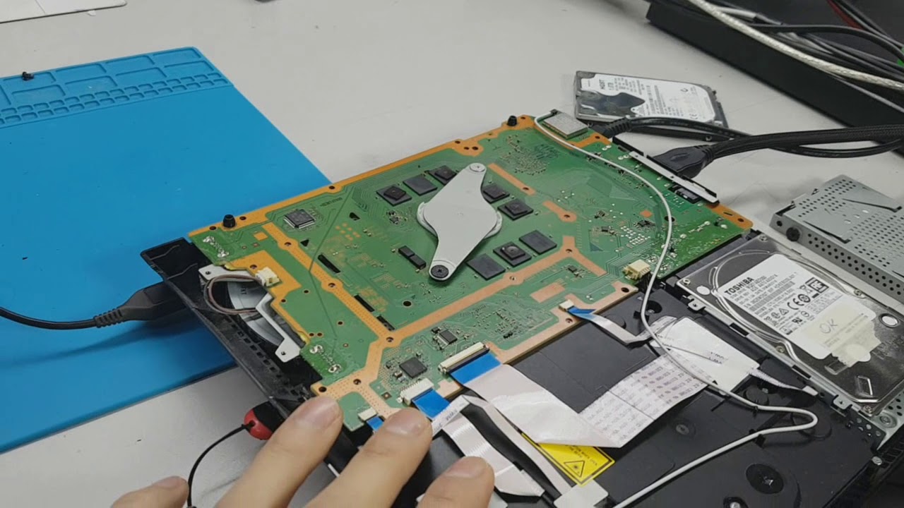 Ps4 no Reconoce Disco Duro por Fallo Electrico en Placa Base