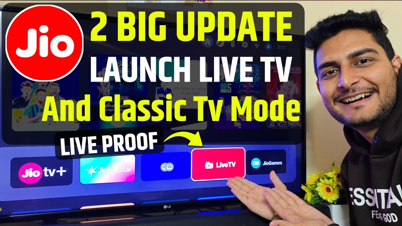 Jio Finally Launch Classic Tv Mode & Launch Live Tv 1000+ Channels 