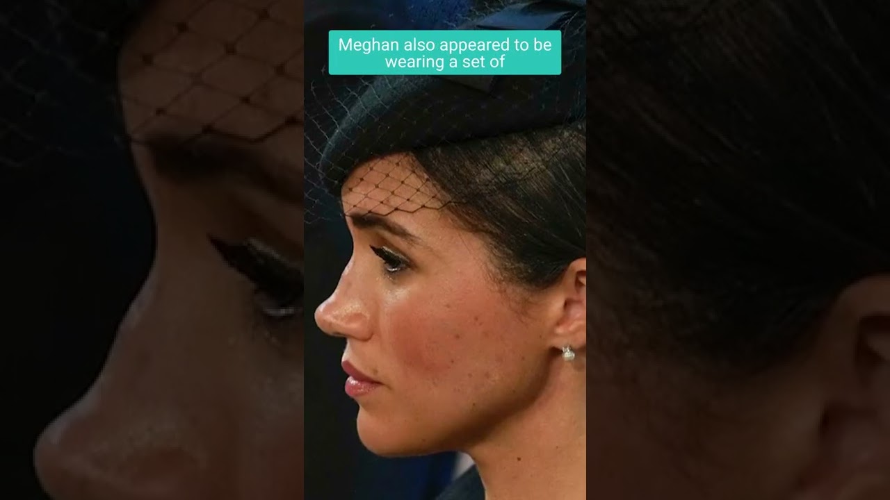 Kate & Meghan wore pearls to honor Queen Elizabeth #shorts