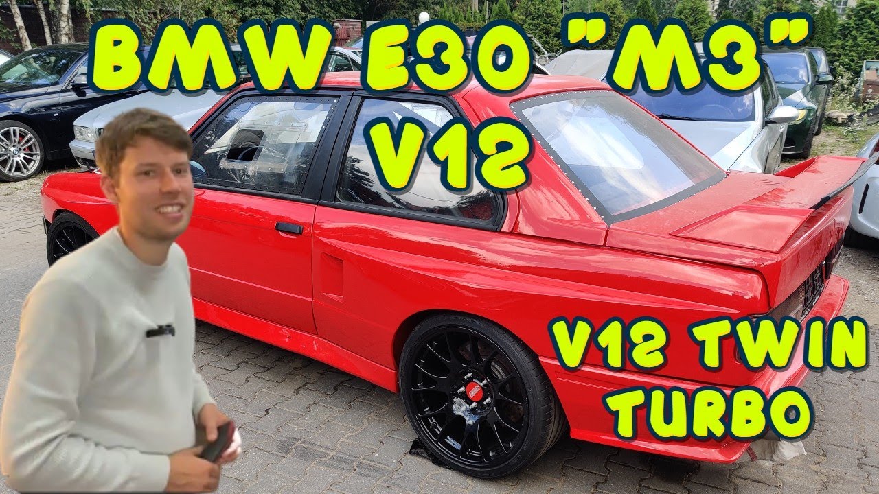 BMW E30 V12 Twin Turbo Ciężko trafić w drogę, nabiera nowego znaczenia!