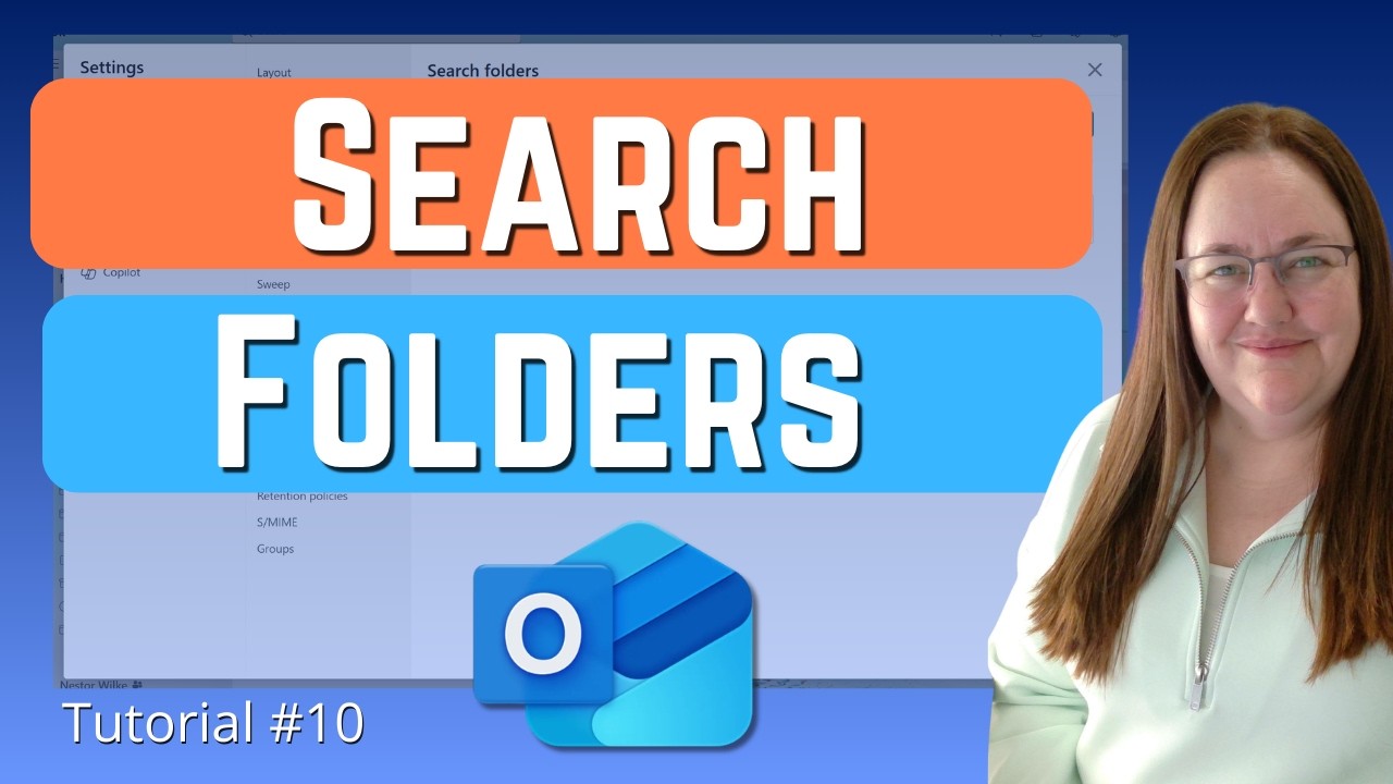 What are Search Folders in Outlook?