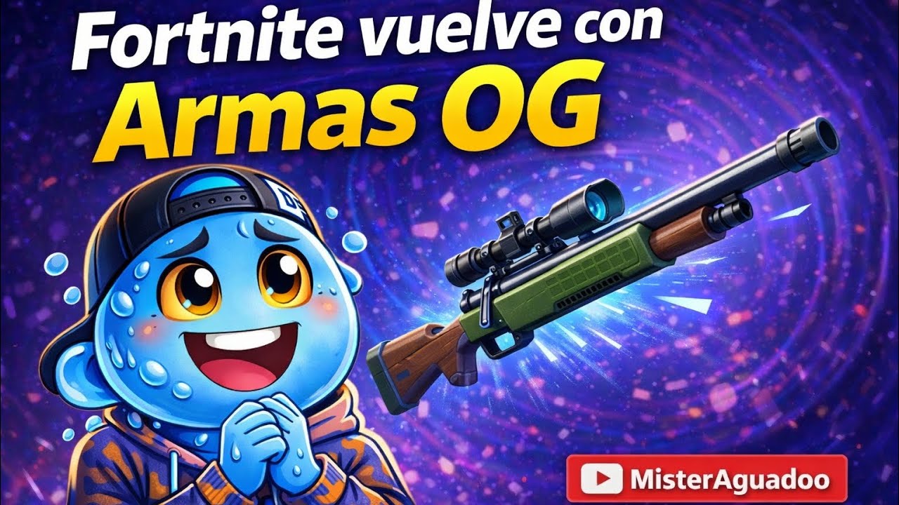 🥴La Semana que viene nueva actualización 😜⚠️CAPITULO 7⚠️FORTNITE volvio con armas OG�