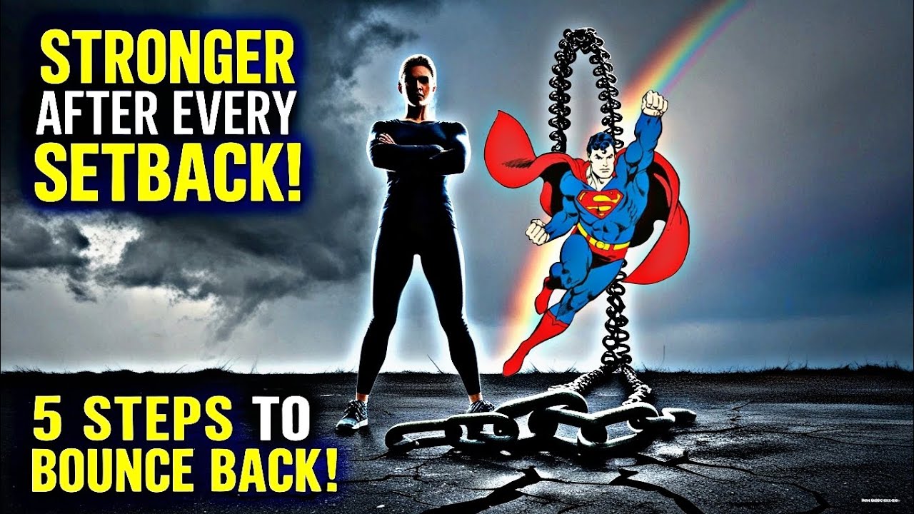 Bounce Back Stronger: 5 Steps to Build Unstoppable Resilience! personal growth strategies