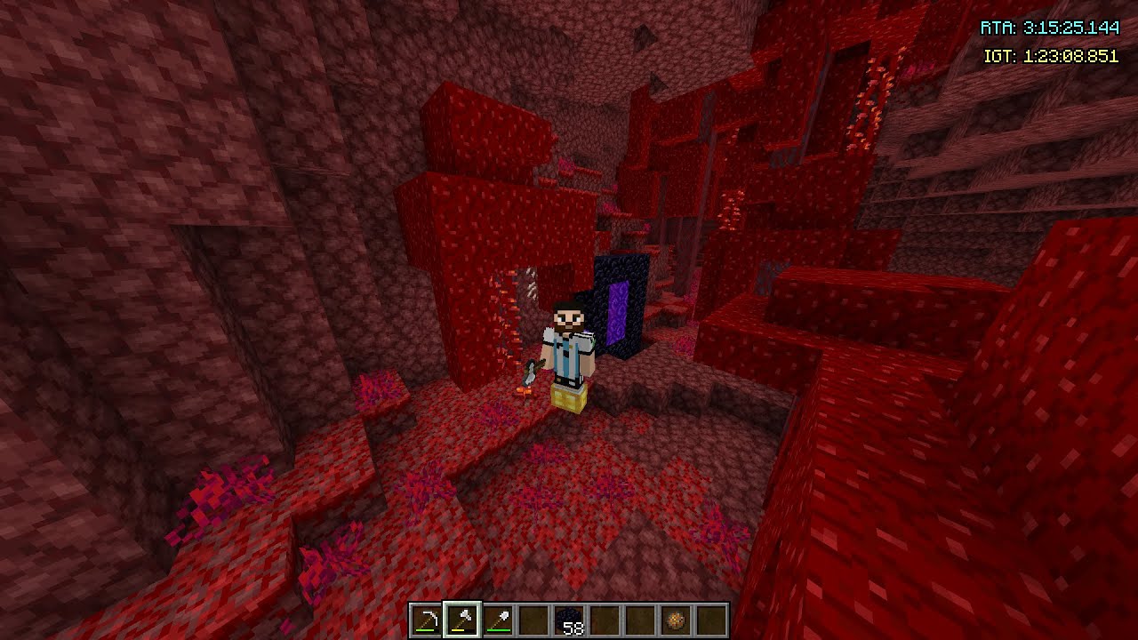 PORADNIK JAK SPEEDRUNOWAĆ MINECRAFT 1.16.1 cz.2 NETHER