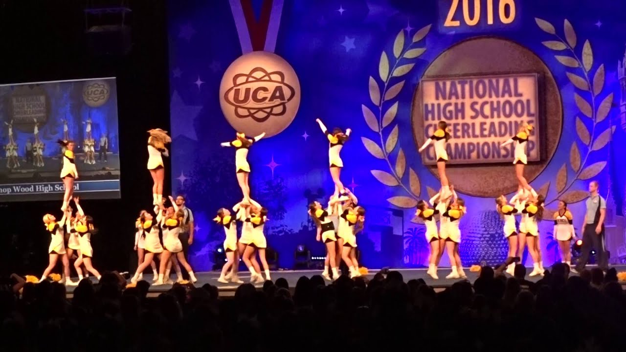 Archbishop Wood Cheerleading National Comp 2016