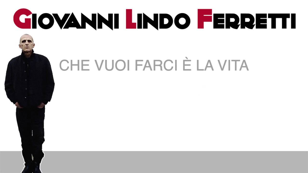 Giovanni Lindo Ferretti - Amandoti (Official Video Lyric)