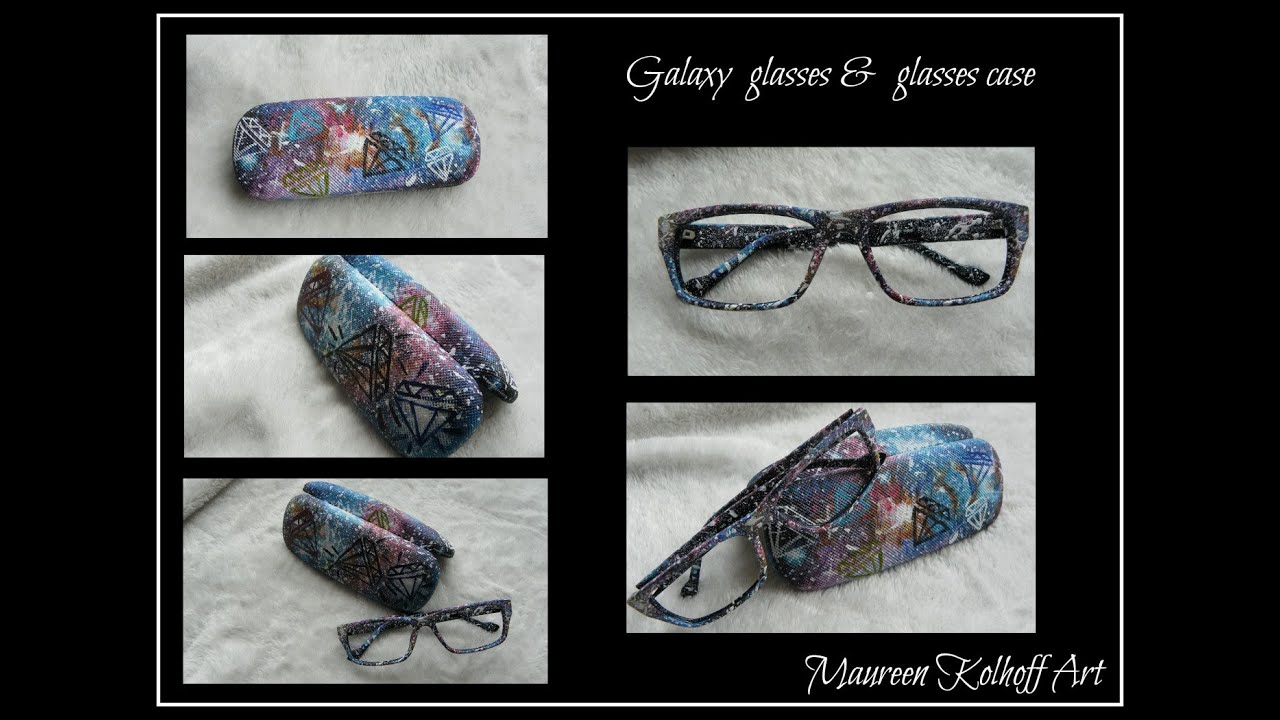 DIY Galaxy glasses & glasses case