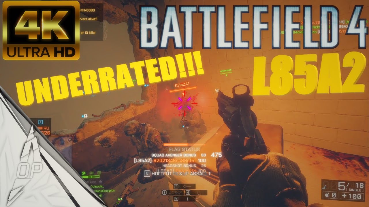 BF4 NO META WEAPONS EP.6 [L85A2] _ BATTLEFIELD 4 PC GAMEPLAY [4K 60FPS] #4k #bf4 #locker #60fps