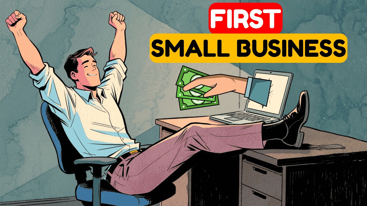 How to start a SMALL business that doesn't FAIL and makes you financially free