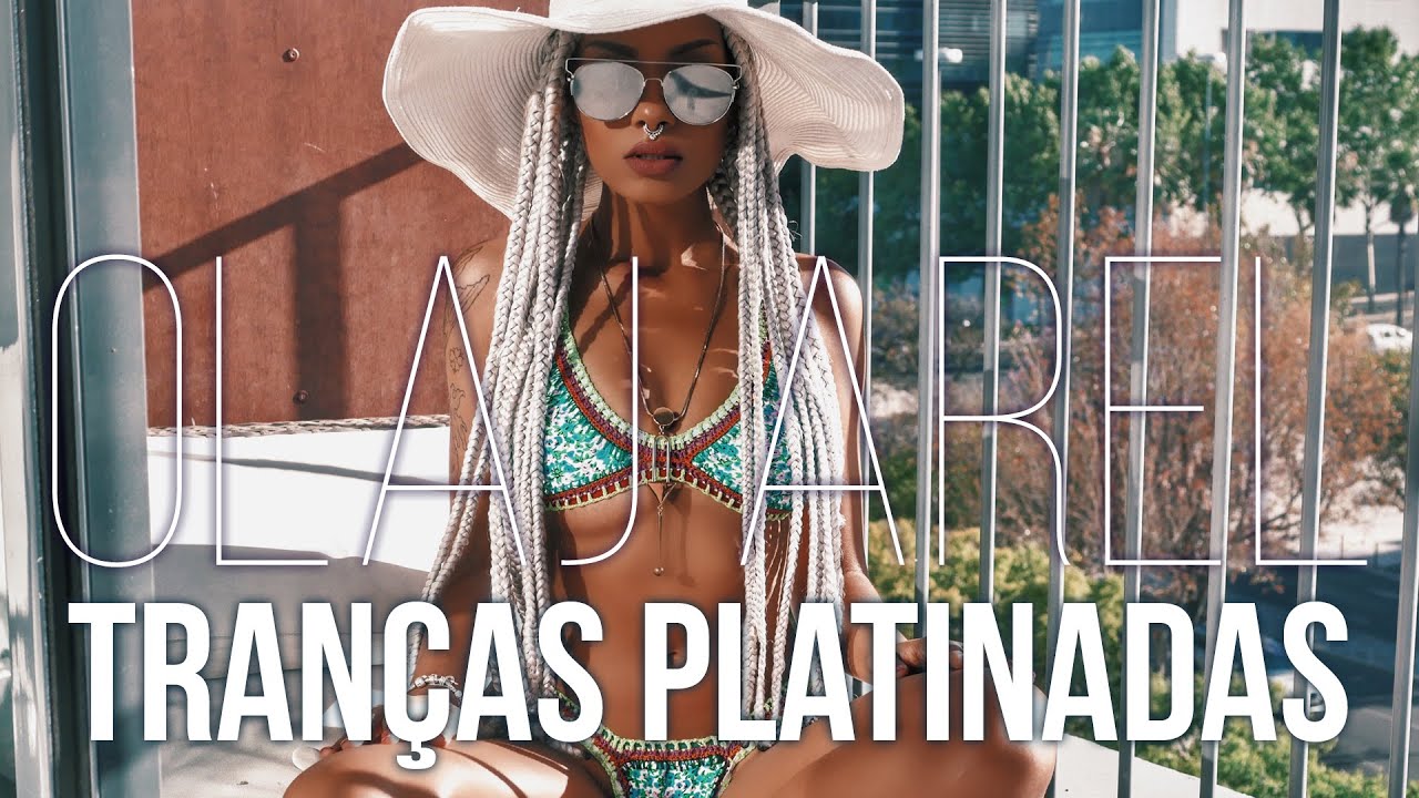 Tranças platinadas | box braids | Olaj Arel