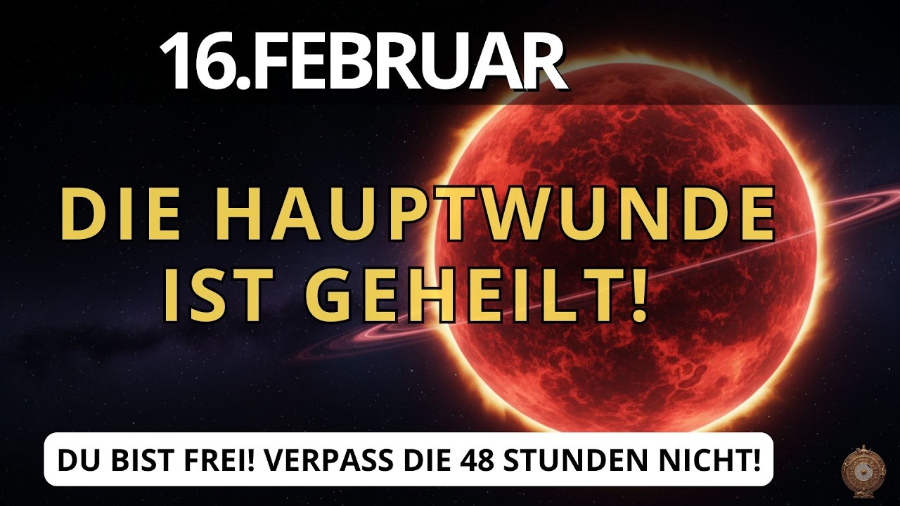 Astrologie 16. Februar: Herzheilung durch Jupiter. Die Vergangenheit löst sich, der Schmerz geht.