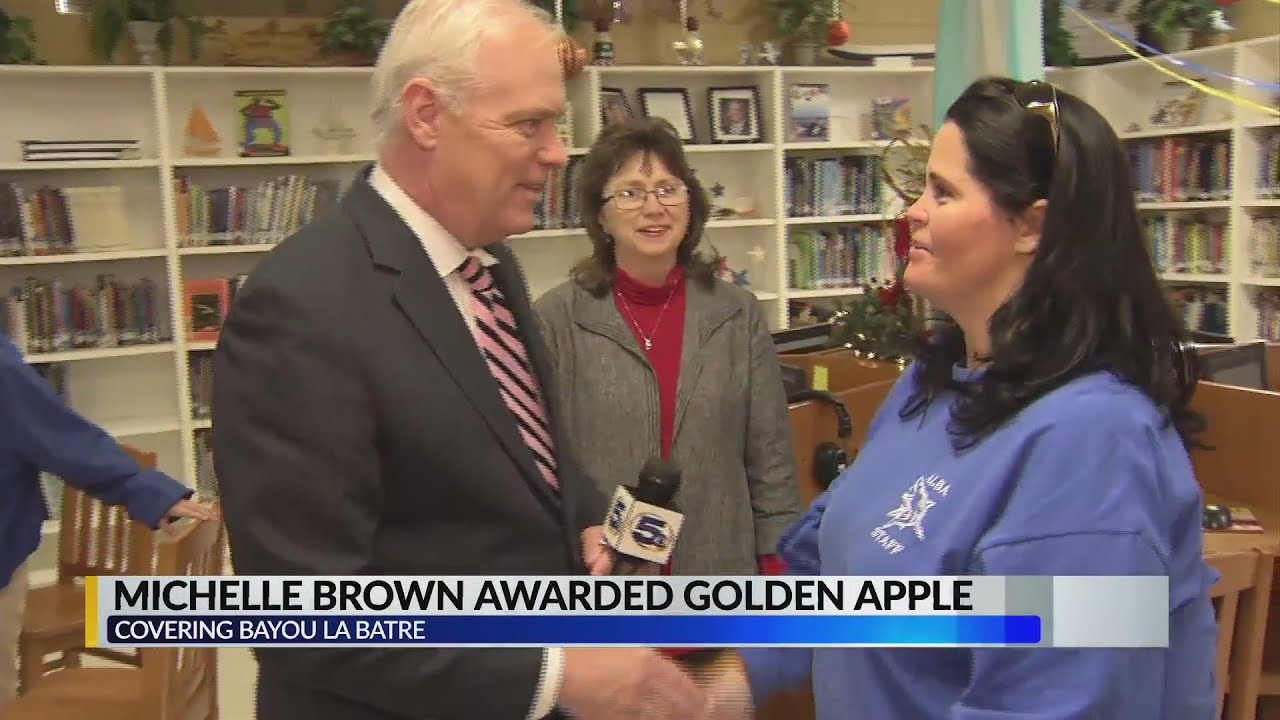 VIDEO: Staying busy leads Alba Middle teacher to a Golden Apple Award