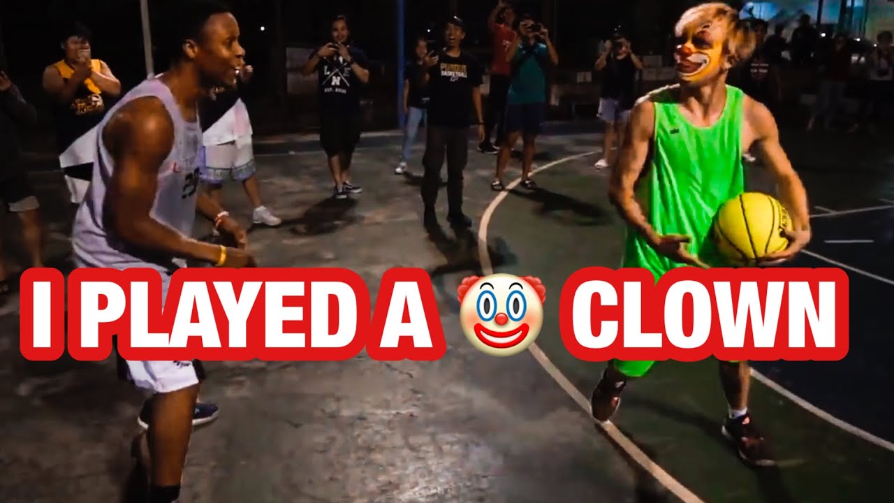 PLAYED A CLOWN 🤡 1V1 BASKETBALL