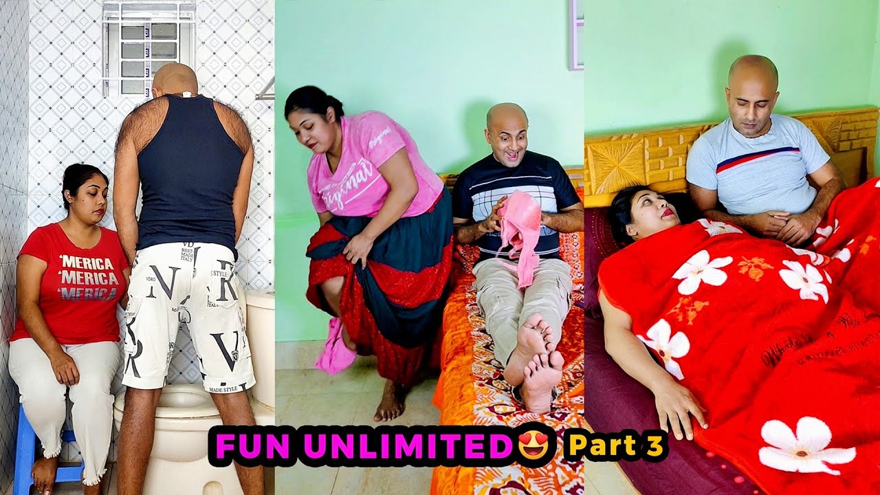 Fun Unlimited Part 3 | Couple Funny Video | Motu Taklu Top Fun 😂