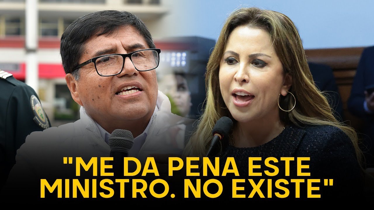 ¡LO  NINGUNEARON! | Show en el Congreso por ministro del Interior: Patricia Chirinos se burló