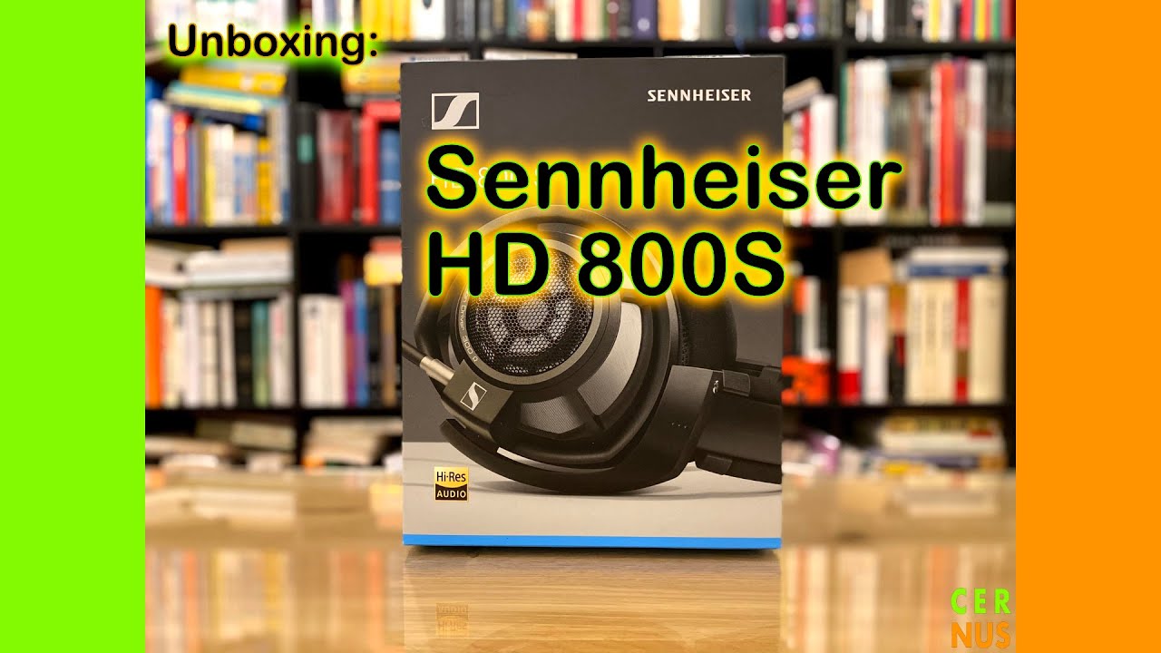 Unboxing: Sennheiser HD 800 S