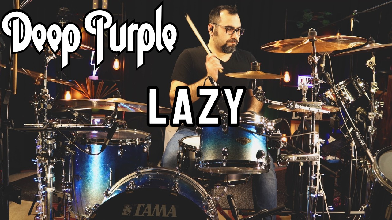 Deep Purple - Lazy Drum Cover