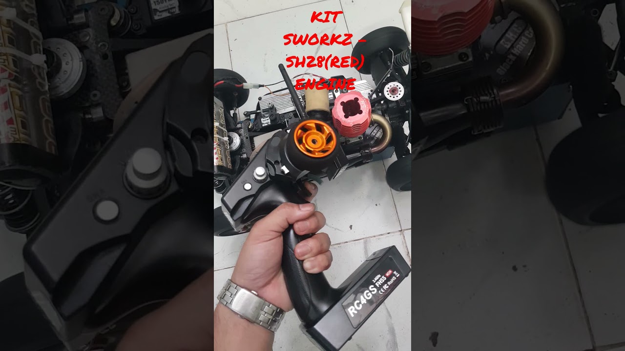 RC nitro SH28 red - Sworkz !!!!