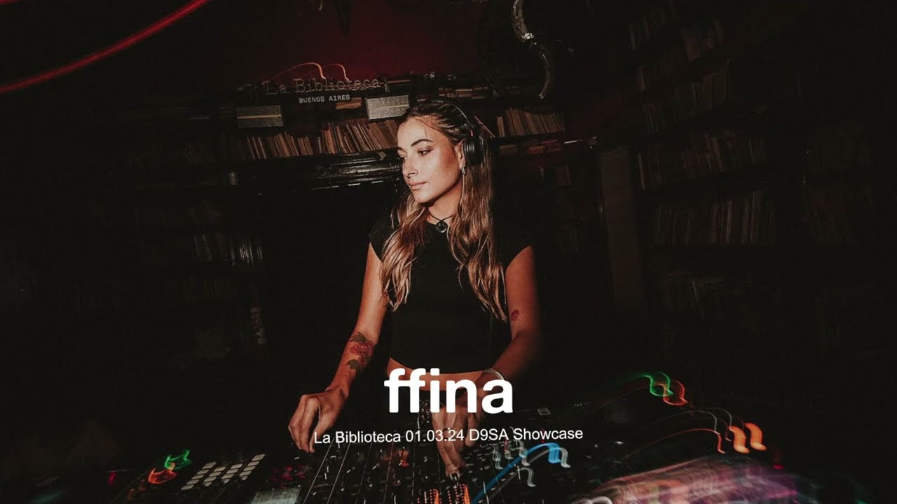 ffina @ La Biblioteca D9SA 01.03.24