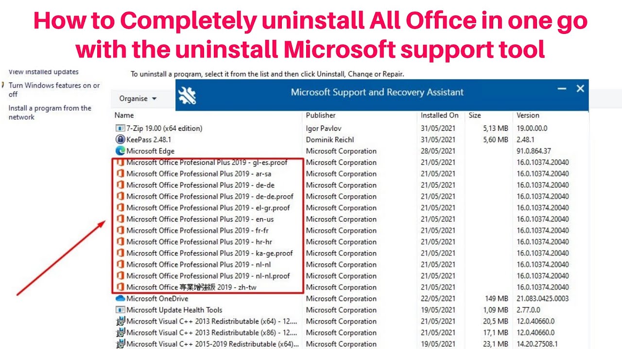 Как полностью удалить Office с помощью инструмента поддержки удаления Microsoft | Удаление Office