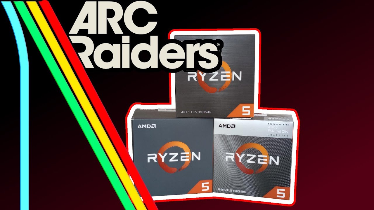 How Well Do AMD Ryzen CPUs Run ARC Riders? | R3 3200G, R5 2400G, R5 2600, R5 3600, R5 4600G, R5 5600