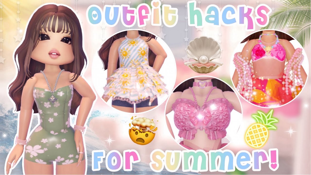 Summer Outfit Hacks You MUST Try! Roblox Royale High | LauraRBLX