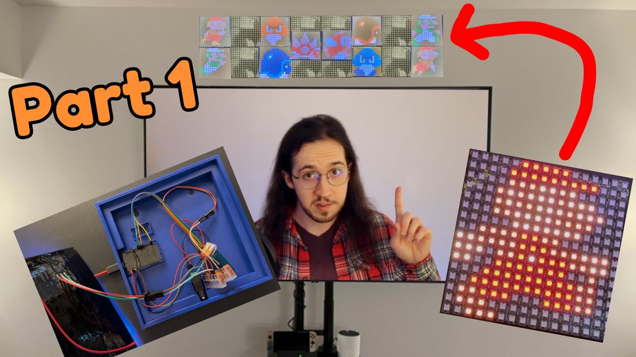 Creating an Auto-Updating Year-Round Decoration with LED Grids