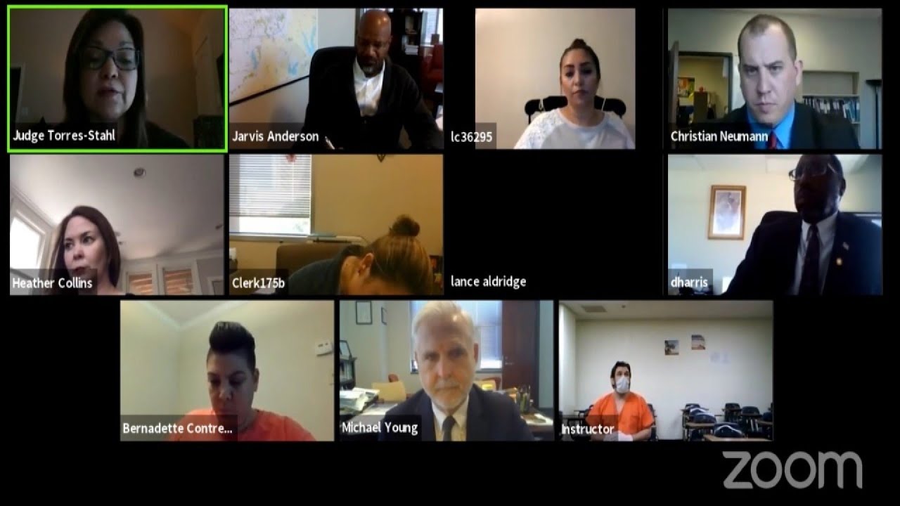 Man sentenced to prison during remote hearing