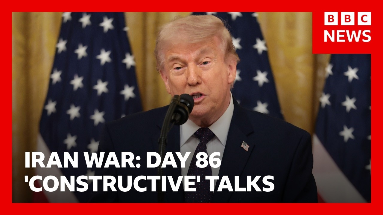 Negotiations towards a deal with Iran are &lsquo;constructive&rsquo; says Trump | BBC News